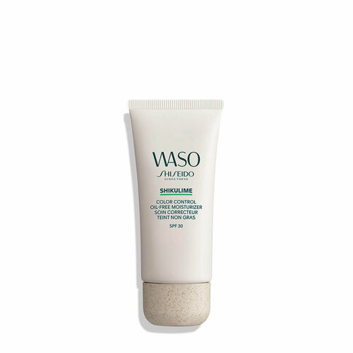 SHISEIDO Увлажняющий крем, выравнивающий тон кожи, без содержания масле, SPF 30 WASO Shikulime color control oil-free moisturizer
