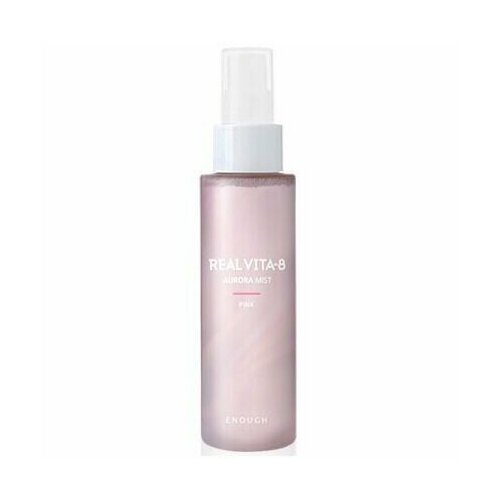 Мист для лица витаминный Enough Real Vita 8 Aurora Mist Pink 80ml