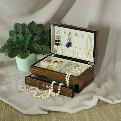 Шкатулка для ювелирных украшений, 25 х 16 х 11см KSVA-RY-BB-599-BRL