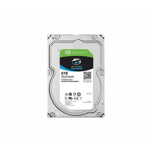 Жесткий диск Cигейт СкайХавк hdd 35 S13991600 для видеорегистратора Объем 6 Тб и размером 35 дюйма - диск для систем видеонаблюдения 1695000₽