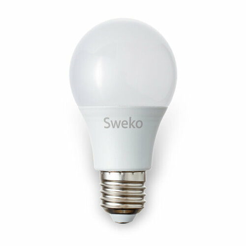 Лампа светодиодная LED A60 11Вт Е27 6500К 1100Лм (стаб) 42LED Sweko 38693 Дневной свет