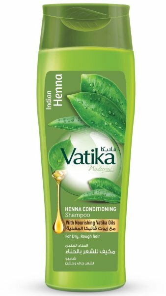 Шампунь для сухих и поврежденных волос с хной Dabur Vatikа, 200мл