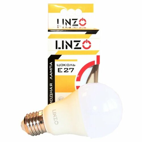 Лампа светодиодная LINZO LED A60 15W E27 4000K