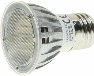 Светодиодная лампа E27 LM-0177 WARM WHITE 48 SMD LED 3W-30W , 170-240V (2 шт в комплекте)