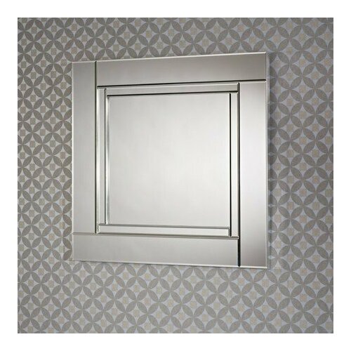Deknudt Зеркало Deknudt Quadrat Silver, синтет. полимер/серебро 90х90