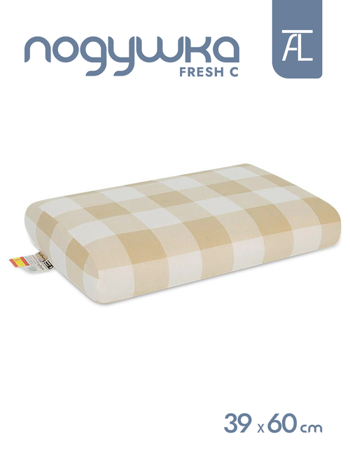 Подушка Fresh C с эффектом памяти Mr.Mattress средней жесткости, 39х60 см