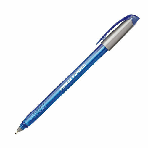 Набор ручек Ручка шариковая неавтоматическая Unimax Trio DC tinted 0,7мм, син, масл, 10 шт.