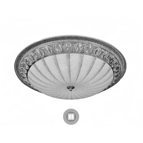 Светильник светодиодный управляемый накладной 6120Лм 515х93 CASABLANCA CHROME 72W R-515-WHITE-220-IP20