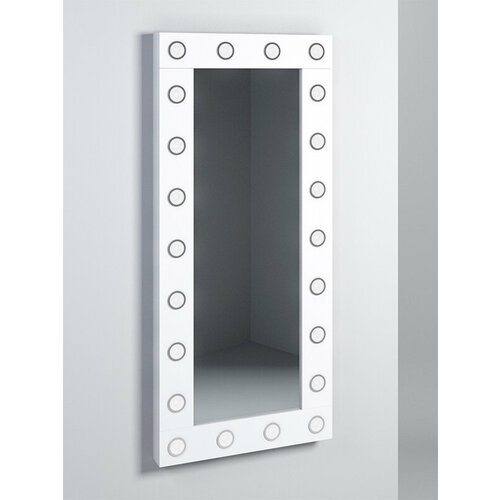 Зеркало настенное Стиль 5 Белый 60 x 5 x 180 см 21743₽