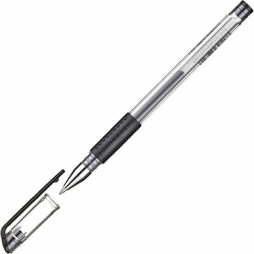 Ручка Ручка гелевая Attache Gelios-010 черный стерж, 0,5мм 7 шт