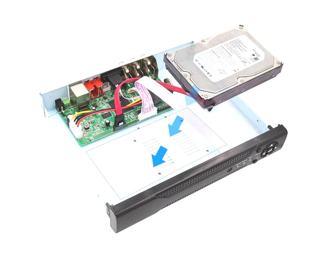 Жесткий HDD диск для систем видеонаблюдения 1 тб Сеагате - 1tb (Скай Хавк) (O42636HZ), интерфейс SATA 6 Гбит/с. Для видеорегистраторов.