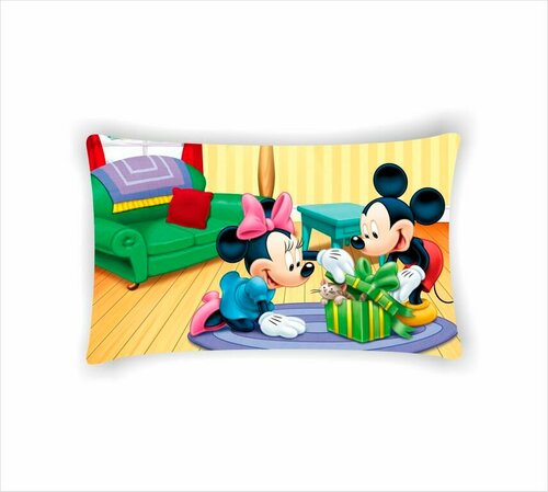 Подушка Mickey Mouse, Микки Маус №11, Картинка с одной стороны