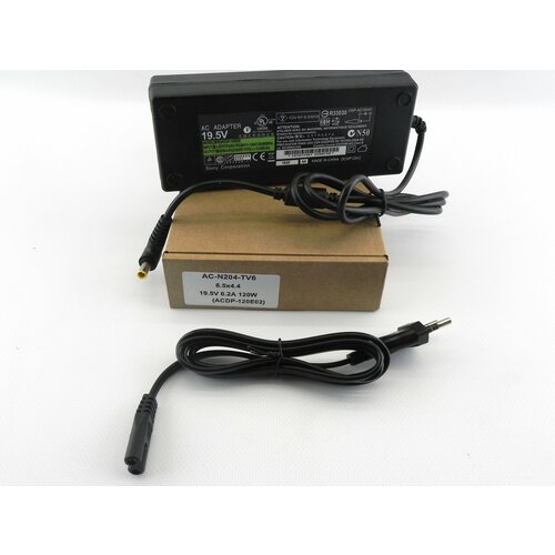 Адаптер питания для телевизоров Sony и LG 120W 19.5V 6,2A 6.5*4.4 с кабелем питания