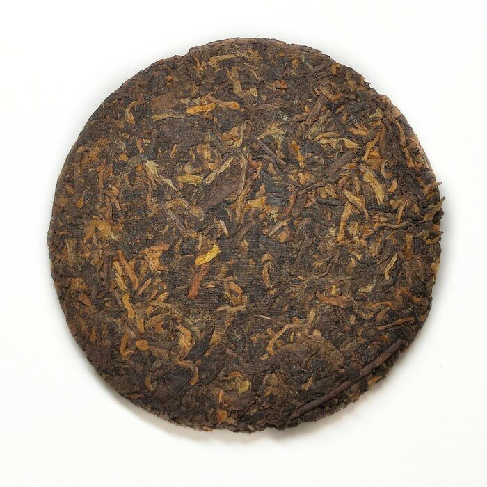 Китайский выдержанный чай "Шу Пуэр. Bailing jinya" 2014 год, блин 100 г 9460696