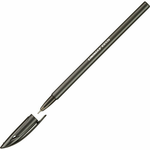 Ручка Ручка шариковая неавтоматическая Unimax EECO 0,7мм, черн, неавтомат - 11 шт