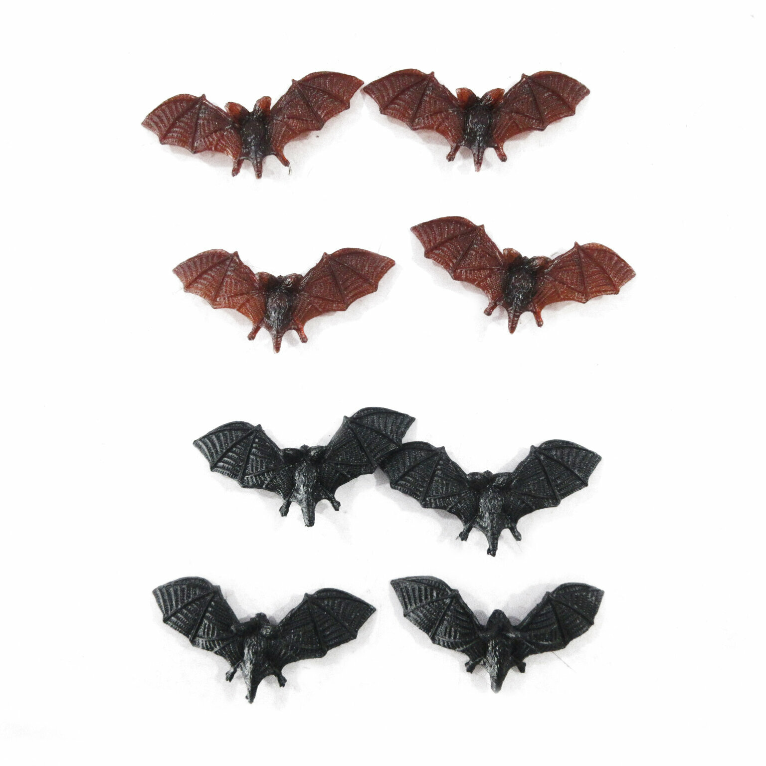 Декоративное украшение, Летучие мыши, Черный/Коричневый, 6x2