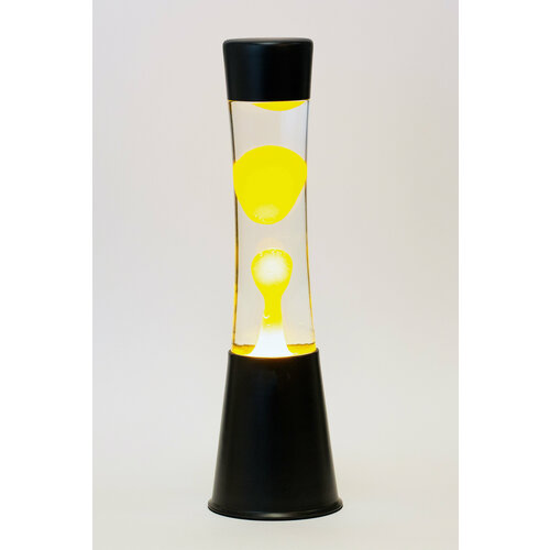 Лава-лампа 39см CG Желтая/Прозрачная (Black)