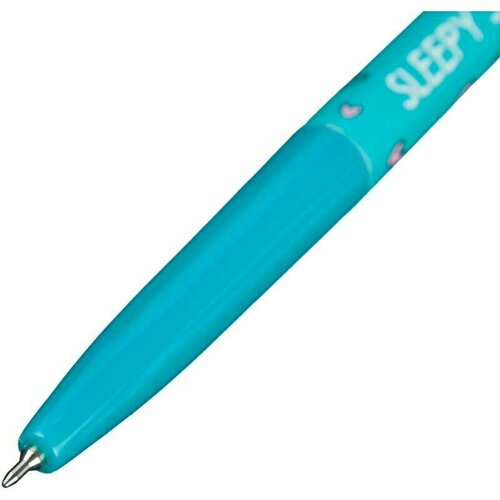 Ручка шариковая автоматическая M&G SoManyCats синяя толщина линии 0.35 мм, 1744258