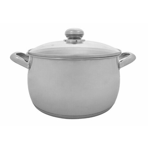 Кастрюля нерж 0,9 л ТРС, индукция