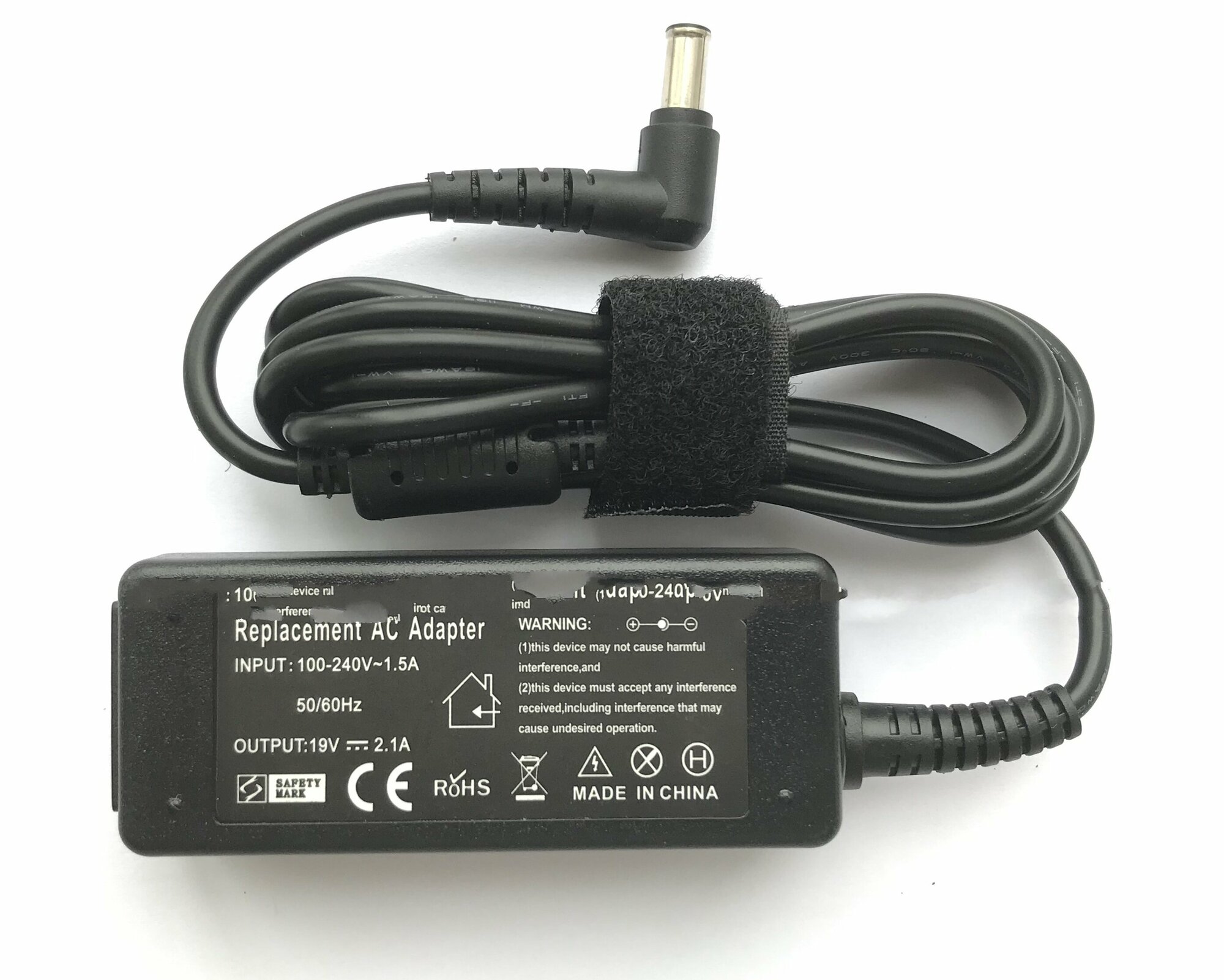 Адаптер блок питания для телевизора и монитора LG ADS-45-FSN-19 ADS-45SN-19-3 19V-2.1A 40W (6.5*4.4)