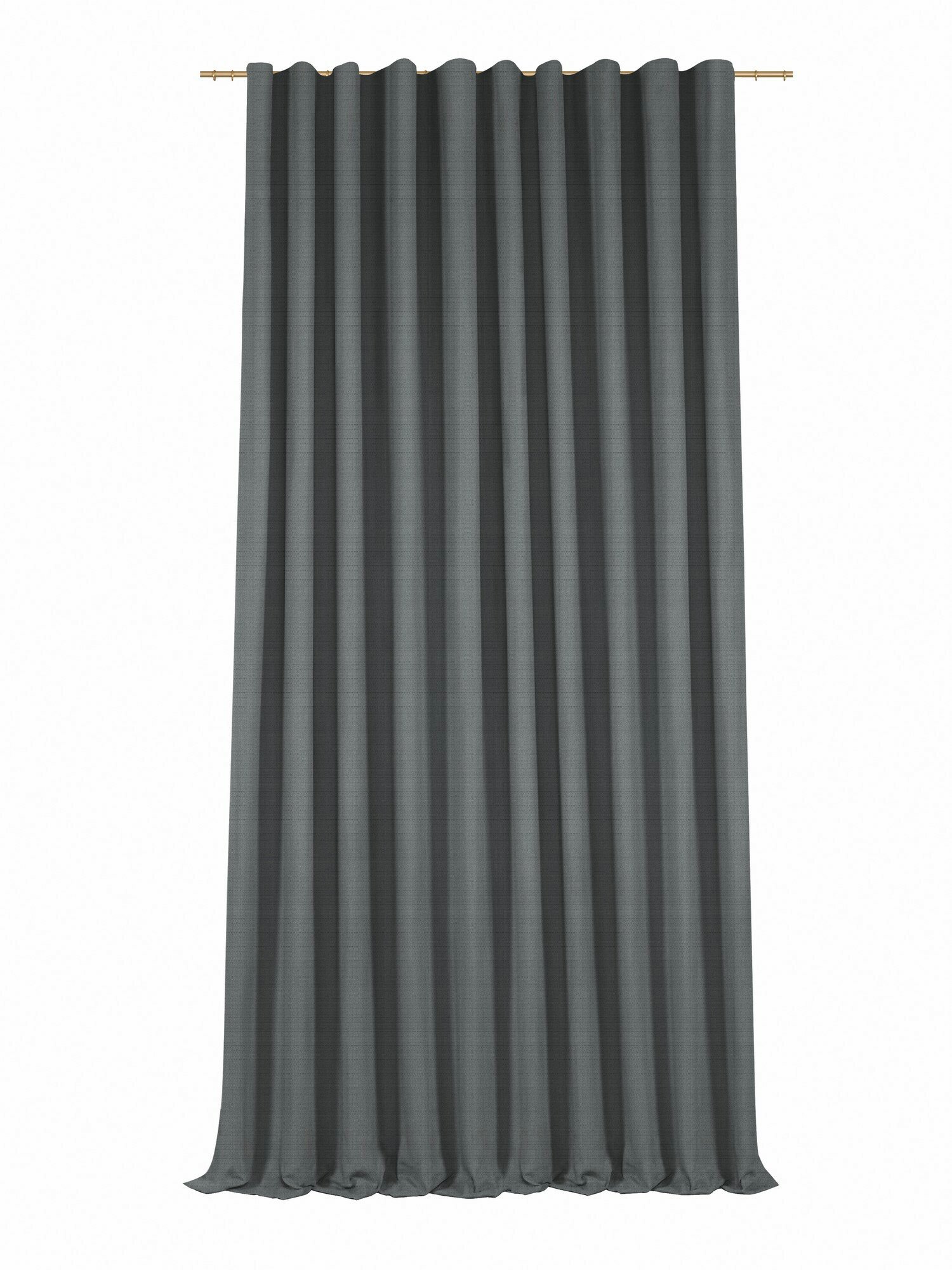 фото Штора на ленте Inspire Malonn 200X280 см цвет темно-серый Paris 2