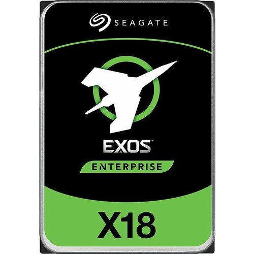 Жесткий диск Seagate HDD SATA 16Tb Exos X18 6Gb/s 7200 256Mb 1 year жесткий диск seagate hdd sata 16tb exos x18 6gb s 7200 256mb 1 year