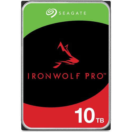 Жесткий диск Seagate SATA-III 10Tb ST10000NT001 Ironwolf Pro жесткий диск seagate ironwolf pro 16 тб st16000ne000