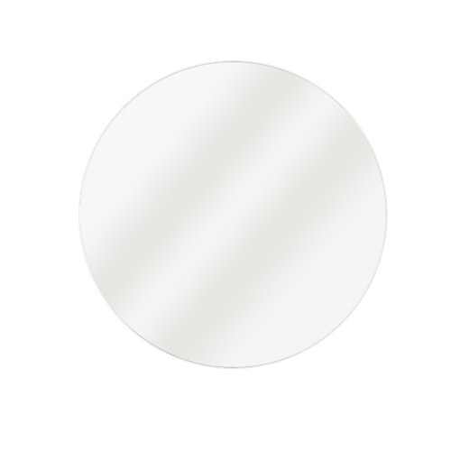 Зеркало декоративное настенное Inspire Focale, 81 см, цвет белый