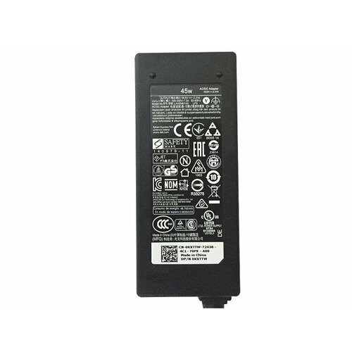 Адаптер блок питания для ноутбуков DELL Inspiron 17-5758 15-3552 11-3168 11-3162 Vostro 3558 19,5V-2,31A (45W)