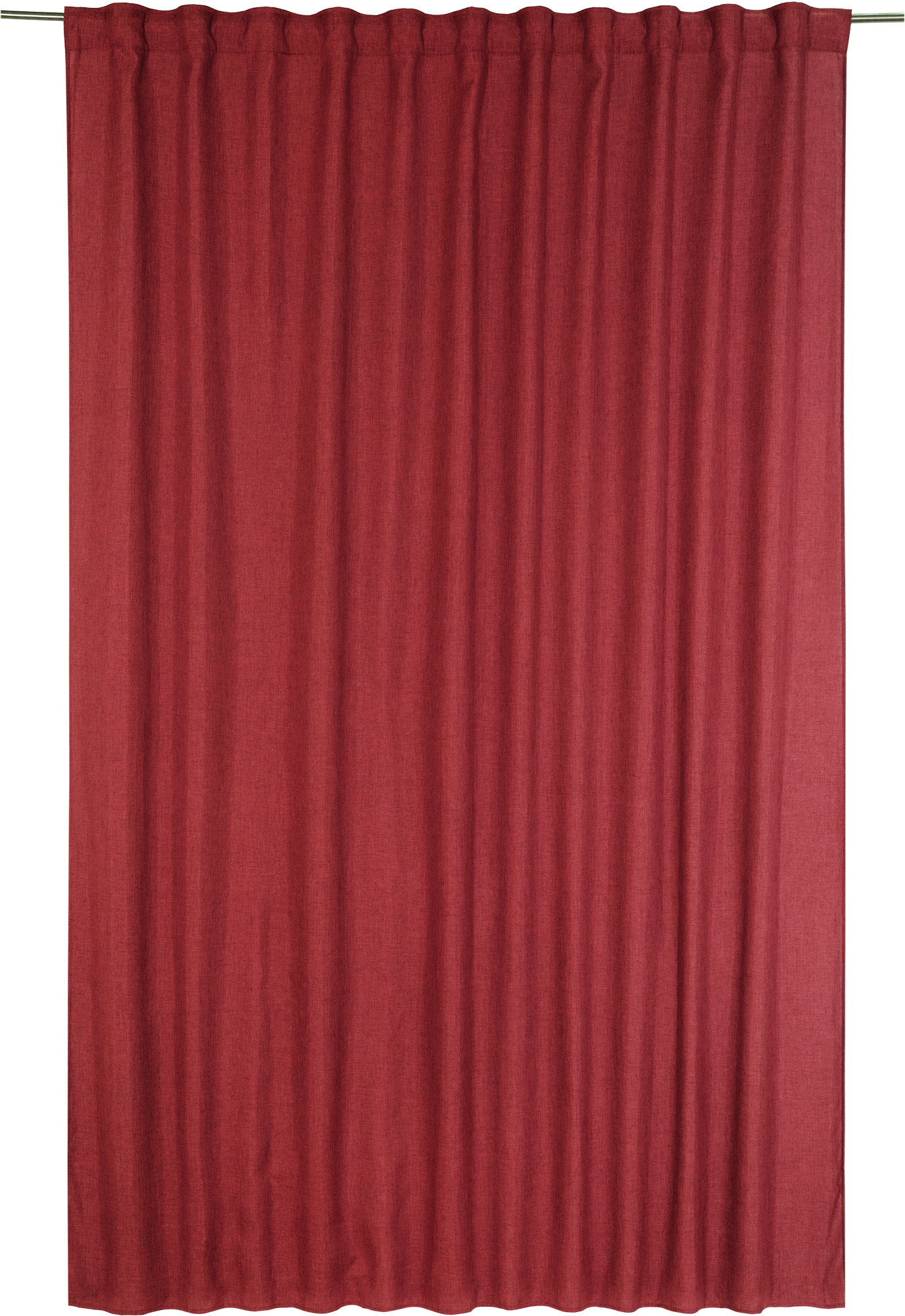 Штора на ленте со скрытыми петлями Inspire Looks 200x260 см цвет терракотовый Bistro 3