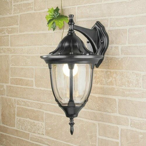 Настенный фонарь уличный Elektrostandard GL 1003D черный / 9909-G (GL 1003D)