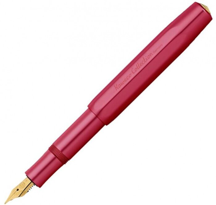 Kaweco 11000148 Перьевая ручка kaweco al sport collection, ruby gt (перо f - 0,7 мм)