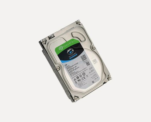 Изображение товара Жесткий диск объемом Cигейт 3,5 СкайХавк (SATA III) (W3028RU) 2 Тб и размером 3,5 дюйма - диск для систем видеонаблюдения, интерфейс SATA 6 Гбит/с