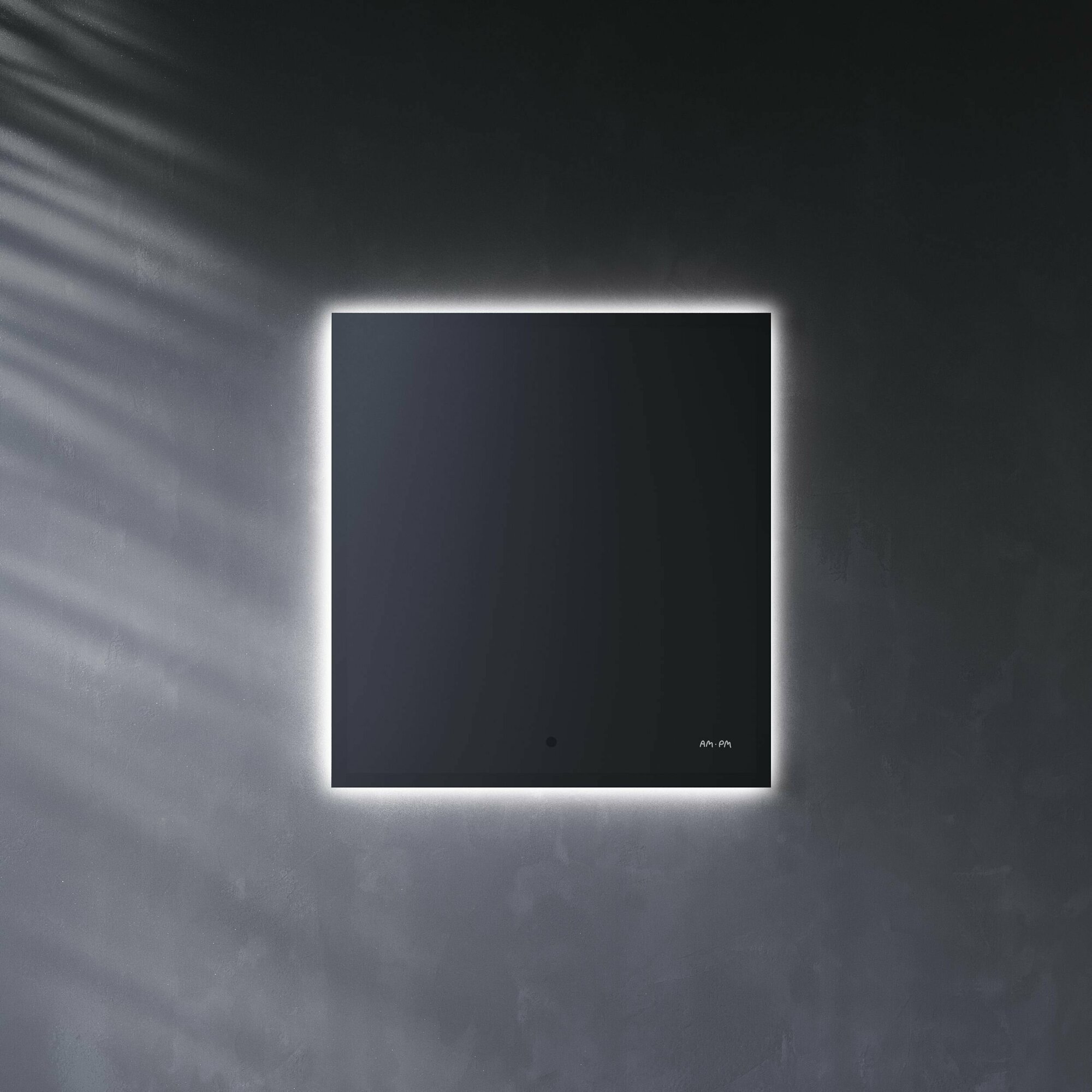 Зеркало для ванной AM.PM Brava 60 см, интерьерная LED-подсветка по периметру, бесконтактный ИК-сенсор, функция диммирования,