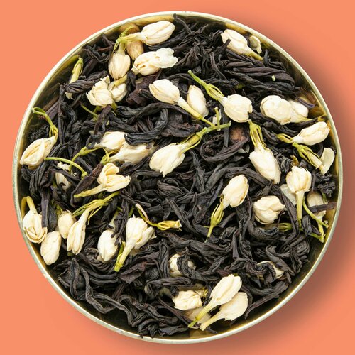 EMIR TEA Чай черный листовой рассыпной Сэр Эрл Грей с бутонами жасмина, 100 гр.