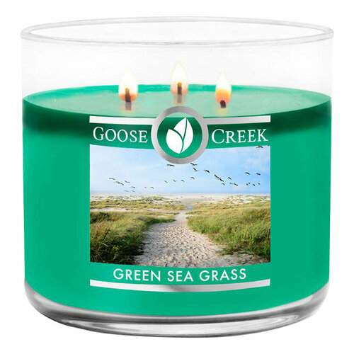 Goose Creek Ароматическая свеча Green Sea Grass (Зеленая морская трава) свеча 411г