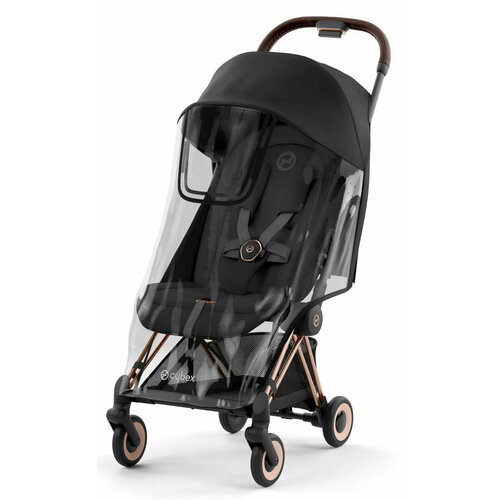 Прогулочная коляска Cybex Coya Sepia Black Rosegold с дождевиком cybex coya rosegold sepia black