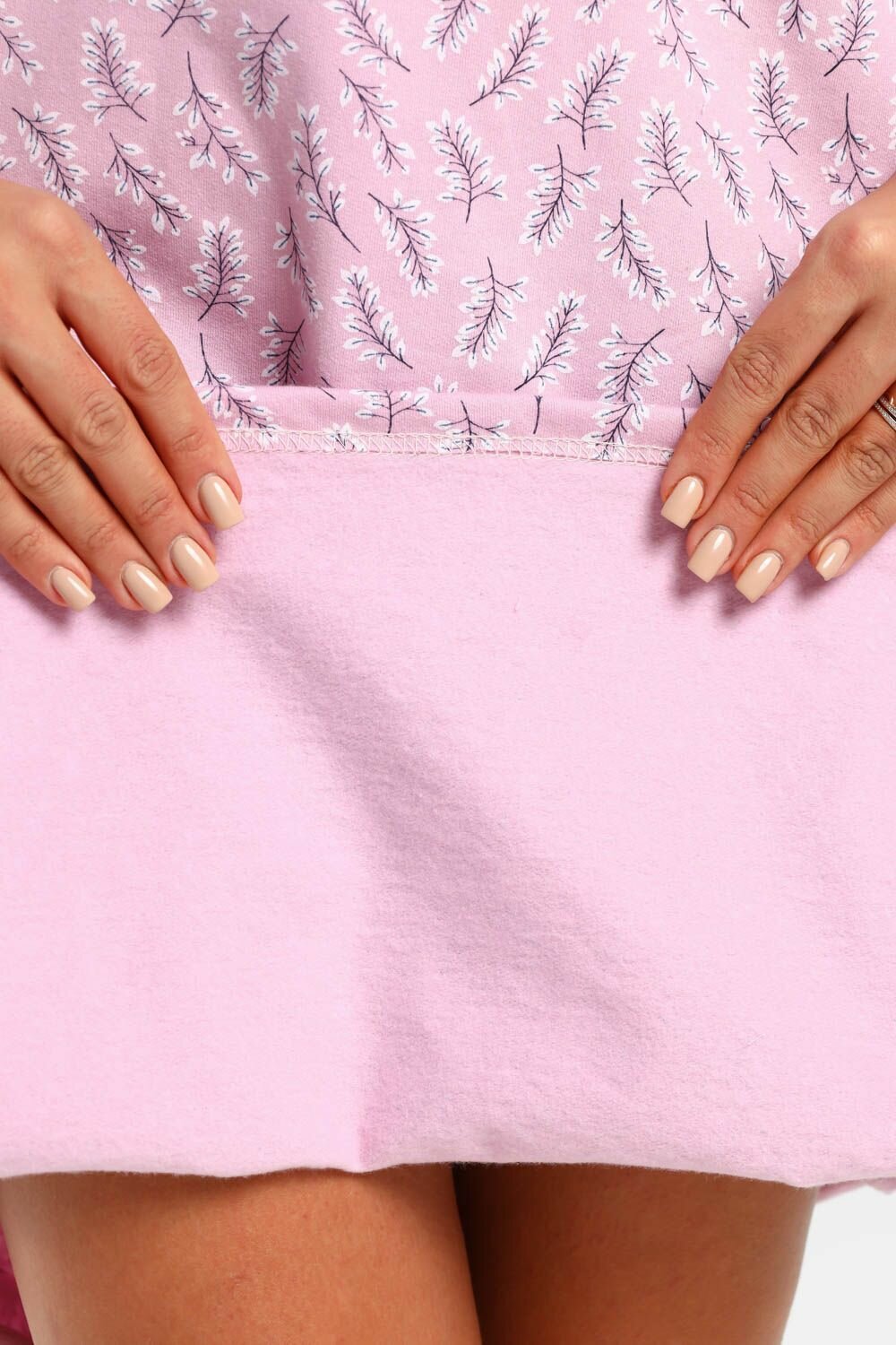 Сорочка ночная М-186 размер 48-62 (54, Розовый) - фотография № 5