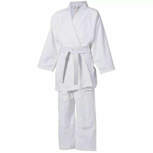 фото Кимоно детское для дзюдо "нужный спорт" модель standard рост: 145, белый