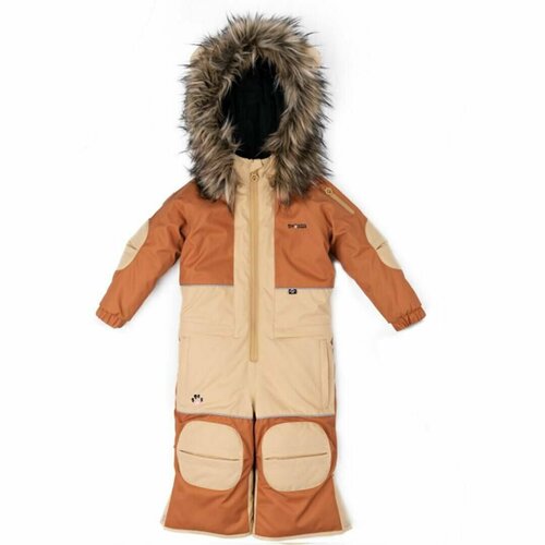 Комбинезон LUCKYBOO, размер S, коричневый