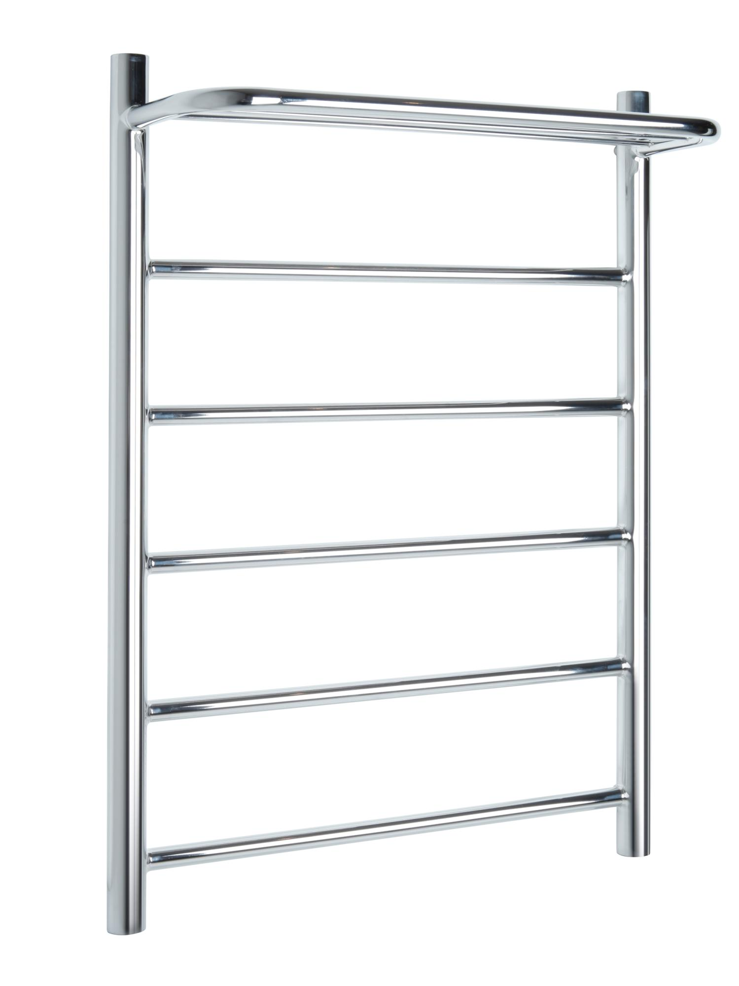 фото Водяной полотенцесушитель Vimarr Saturn PSBP29VMRS58Cr 500x800 с полкой, с фитингами в комплекте, хром