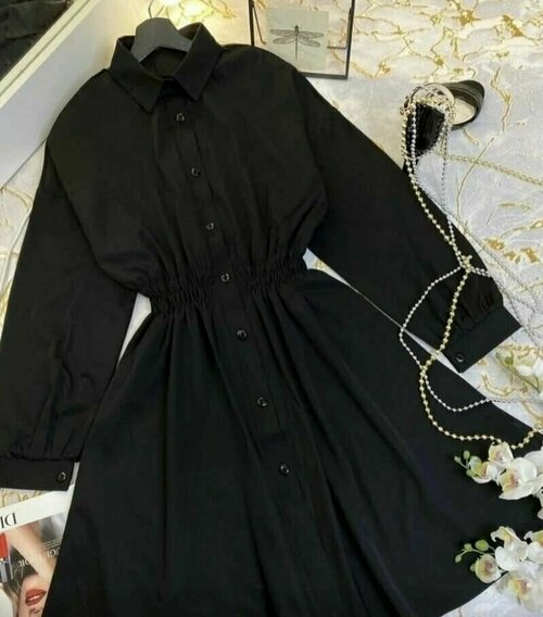 Платье размер 48, черный