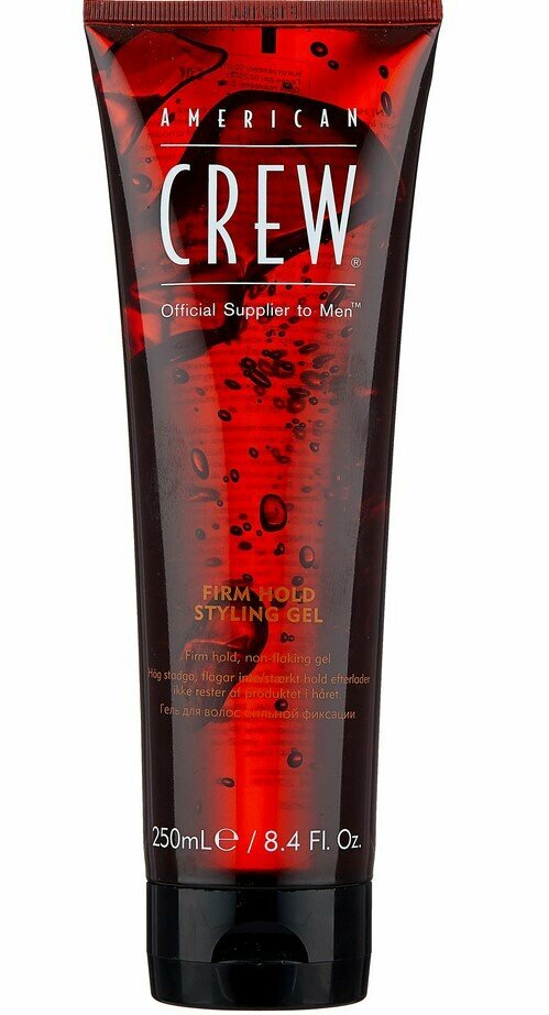 American Crew гель для укладки Firm Hold Styling Gel, сильная фиксация, 250 мл