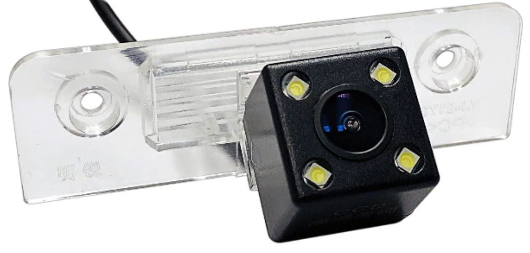 Камера заднего вида 4 LED cam-101 Ford Mondeo 2 (1996-2000), Fiesta 5 (2005-2008), Galaxy (1995-2006), Fusion (2002-2012), Fiesta 5 (2002-2008), Musta