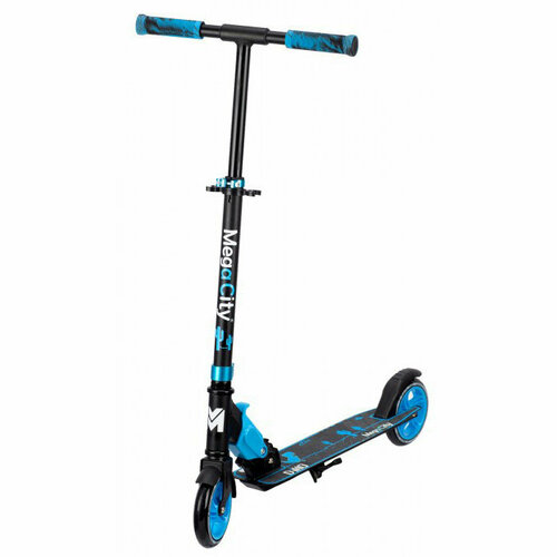 Самокат MEGACITY Dino белый/розовый