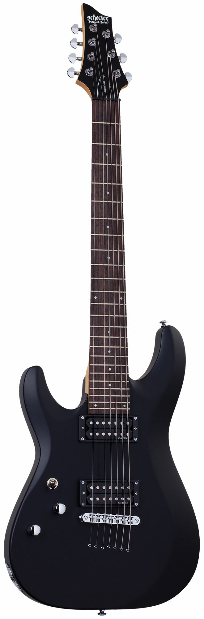 Электрогитара леворукая SCHECTER C-7 DELUXE SBK L/H