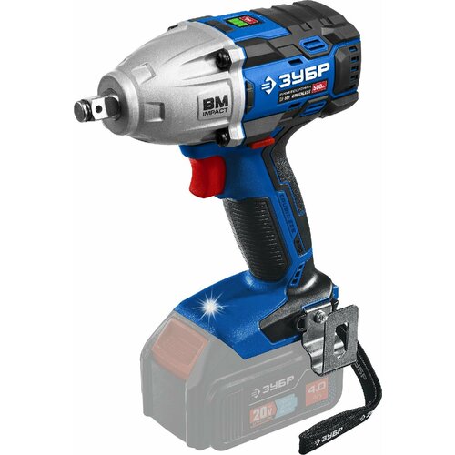 ЗУБР Т7 20 В 500 Нм без АКБ бесщеточный гайковерт Профессионал GB-500 GB-500 1410600₽