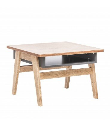 фото Стол Leset Сканди, серый ясень, дуб шпон