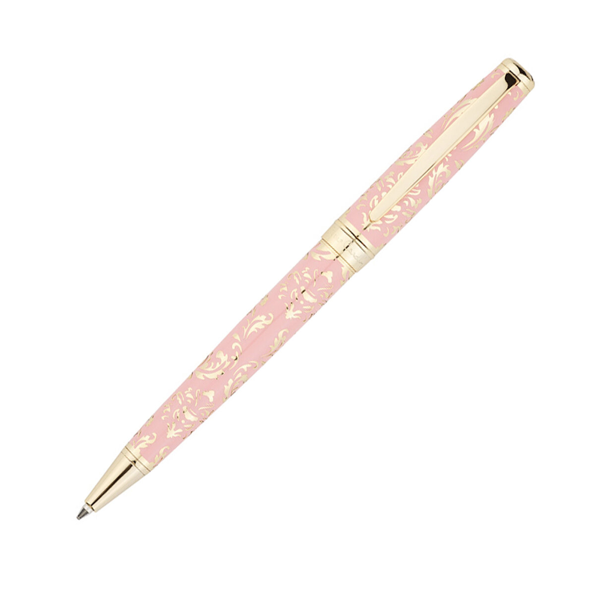 Ручка шариковая Pierre Cardin RENAISSANCE. Цвет - розовый и золотистый. Упаковка В-2, PC8300BP