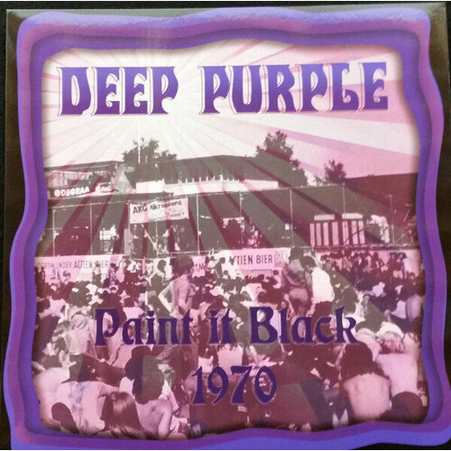 Deep Purple "Виниловая пластинка Deep Purple Paint It Black 1970"